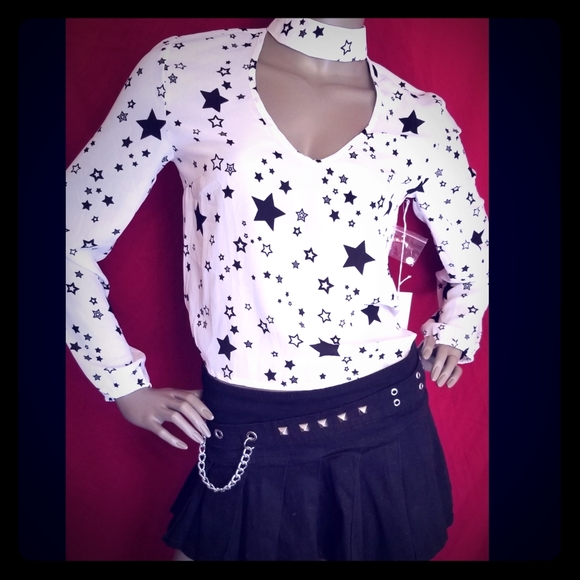 Live 4 Truth Tops - ‼SOLD‼Black and White Star Top